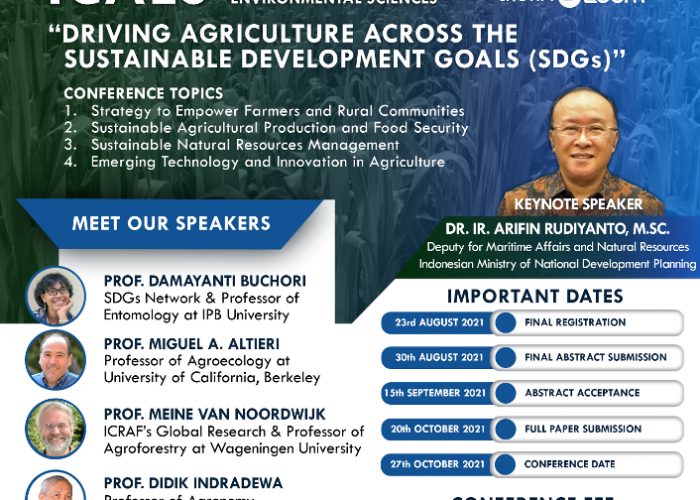 ICAES – Register Yourself For The International Conference Agriculture and Environmental Sciences Now!