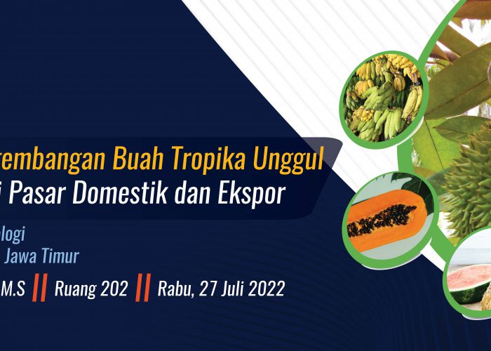 Ingat 27 Juli 2022 ada Kuliah Tamu Magister Agroteknologi ya!